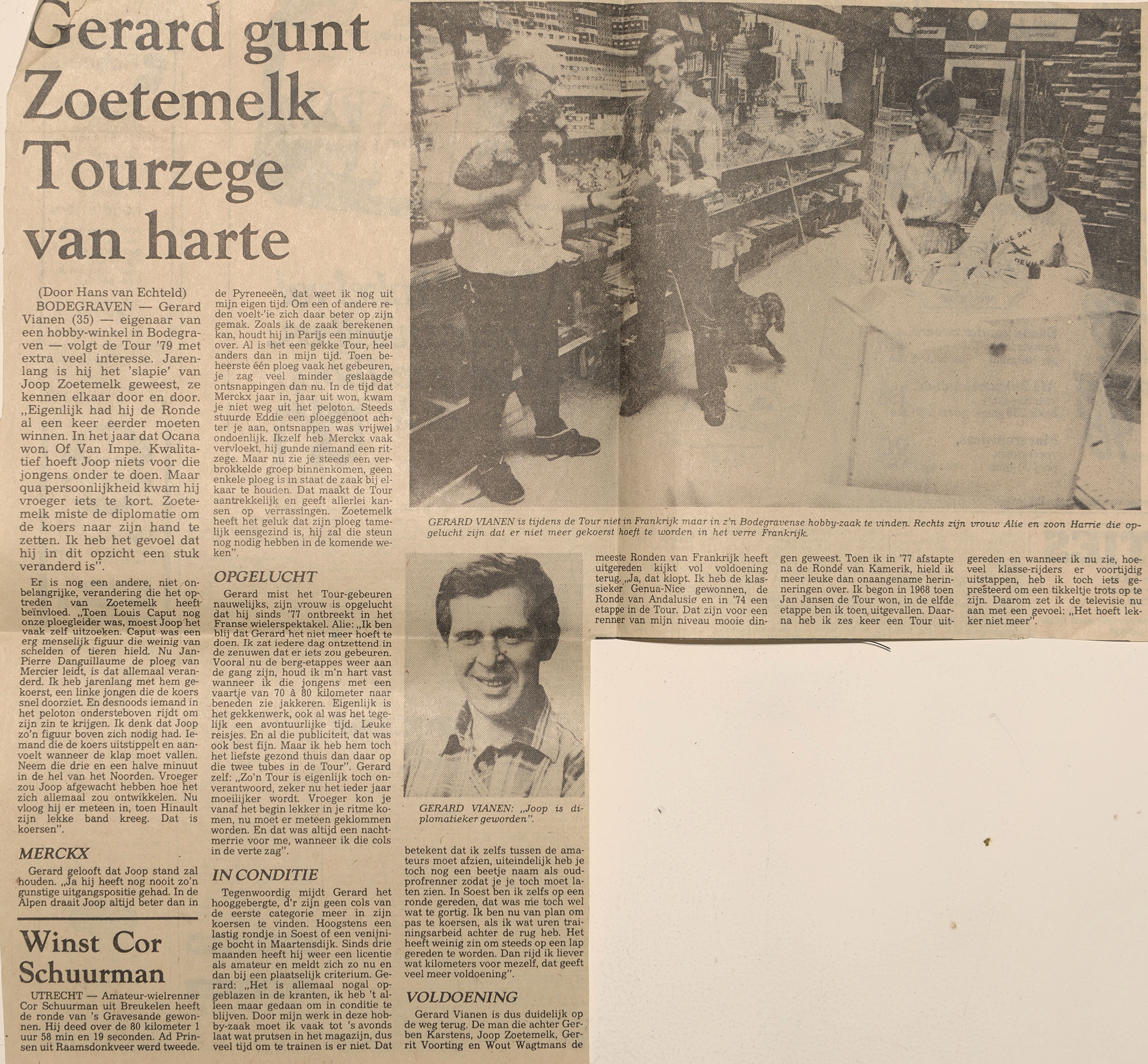 GV_ Gerard gunt Zoetemelk Tourzege '79
